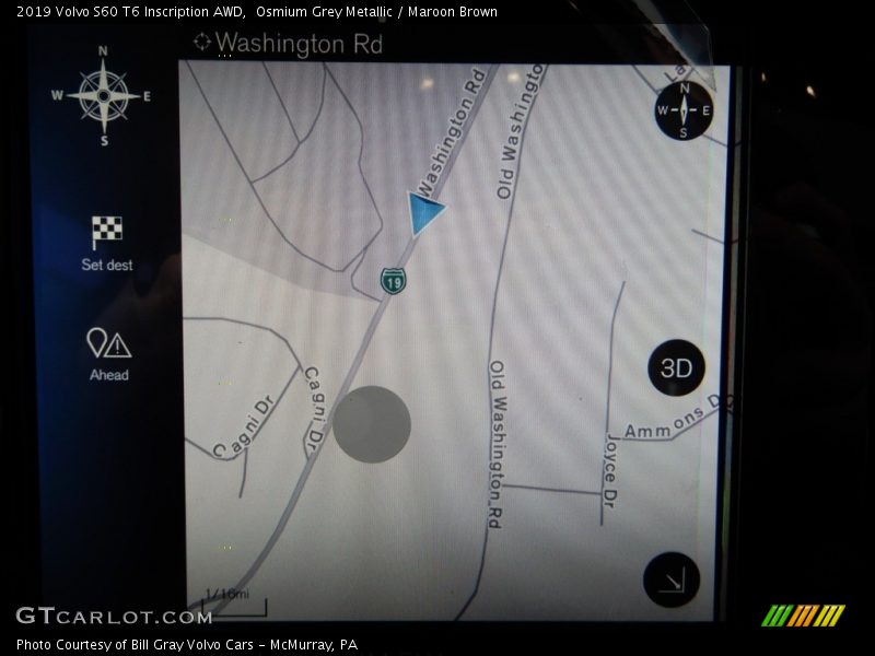 Navigation of 2019 S60 T6 Inscription AWD
