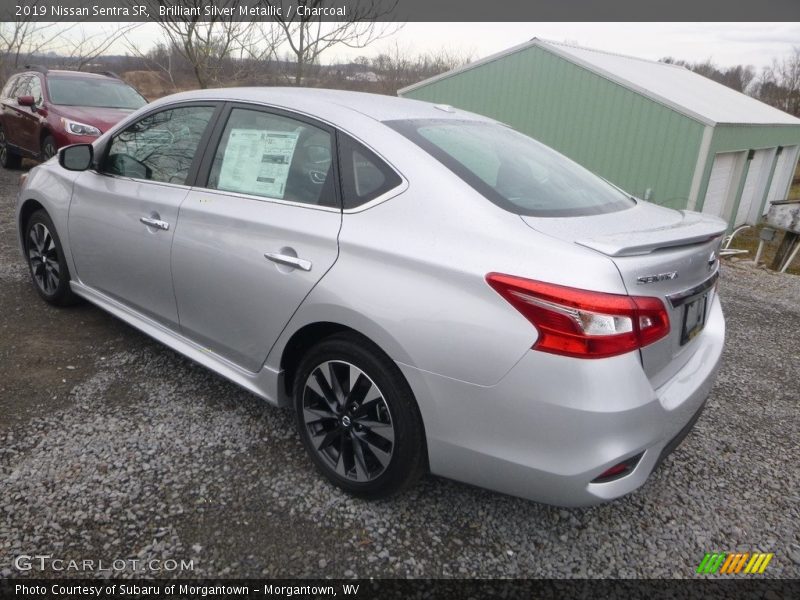 Brilliant Silver Metallic / Charcoal 2019 Nissan Sentra SR