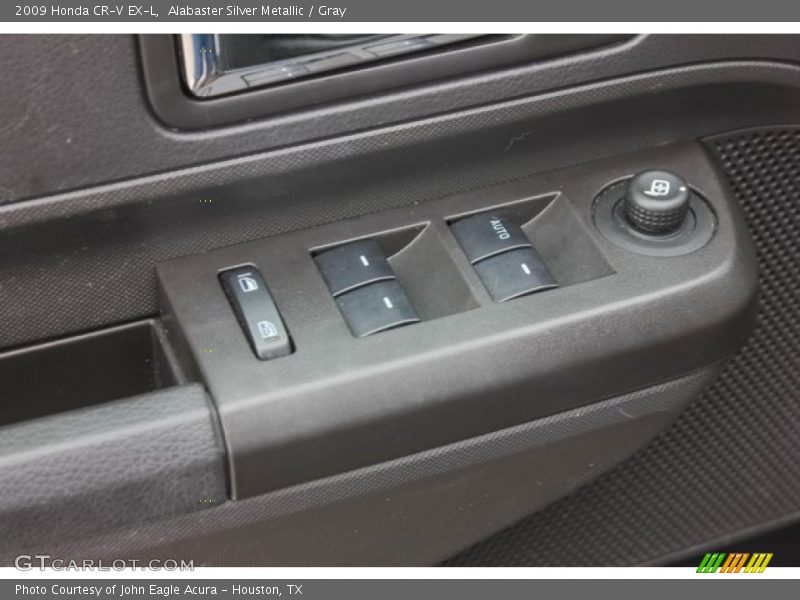 Alabaster Silver Metallic / Gray 2009 Honda CR-V EX-L