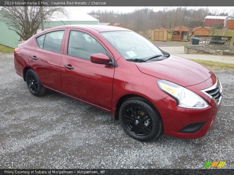 Front 3/4 View of 2019 Versa S Plus