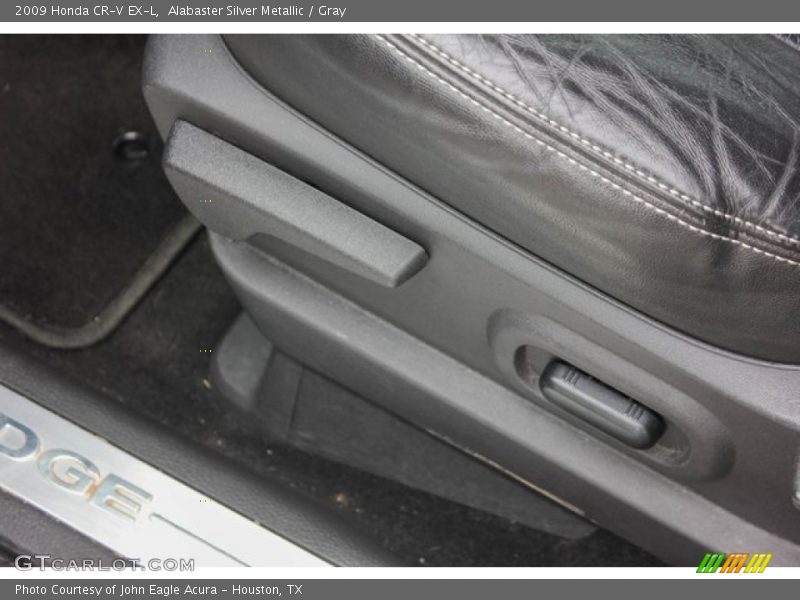 Alabaster Silver Metallic / Gray 2009 Honda CR-V EX-L