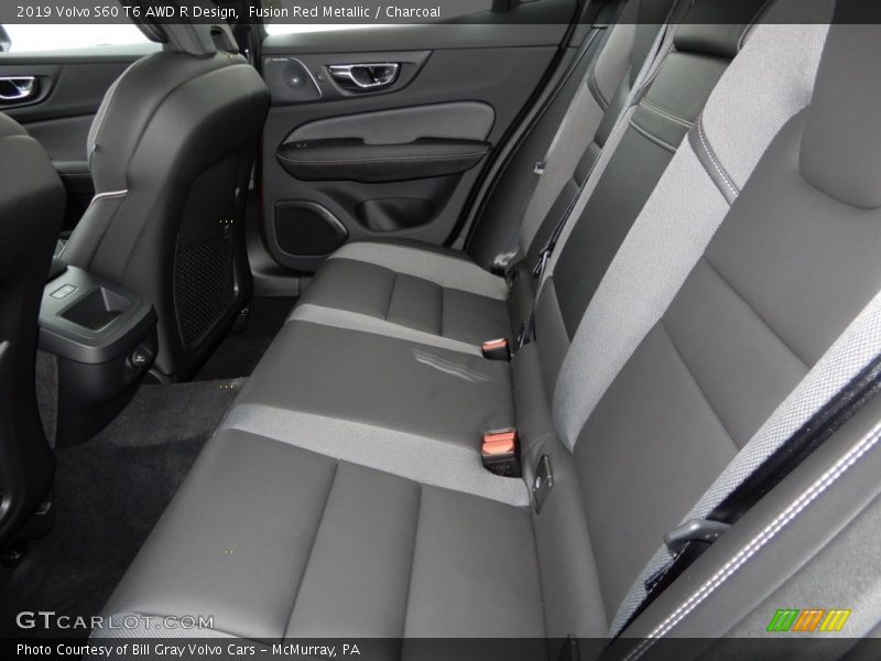 Rear Seat of 2019 S60 T6 AWD R Design