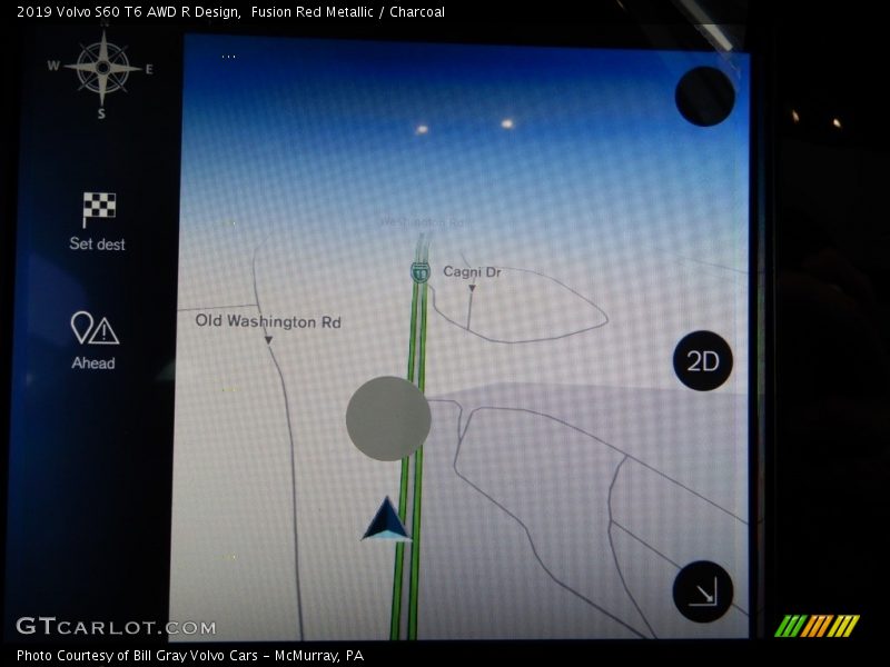 Navigation of 2019 S60 T6 AWD R Design