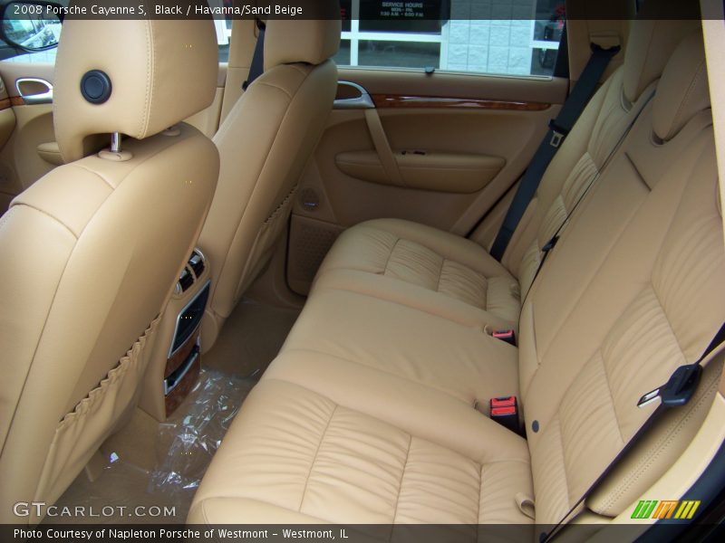 Black / Havanna/Sand Beige 2008 Porsche Cayenne S