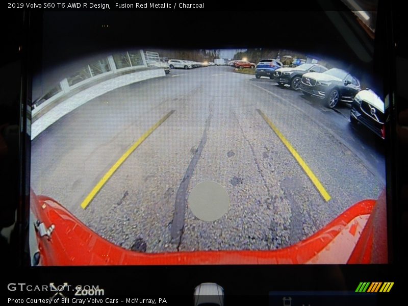 Fusion Red Metallic / Charcoal 2019 Volvo S60 T6 AWD R Design