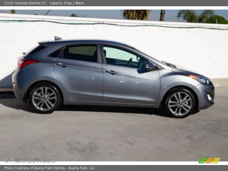 Galactic Gray / Black 2016 Hyundai Elantra GT