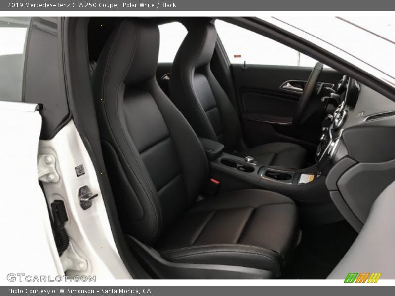 Polar White / Black 2019 Mercedes-Benz CLA 250 Coupe
