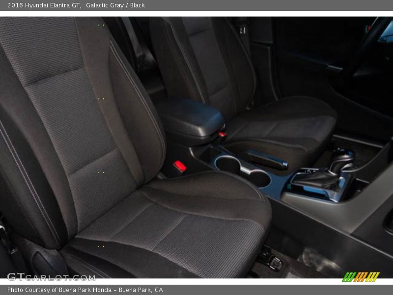 Galactic Gray / Black 2016 Hyundai Elantra GT