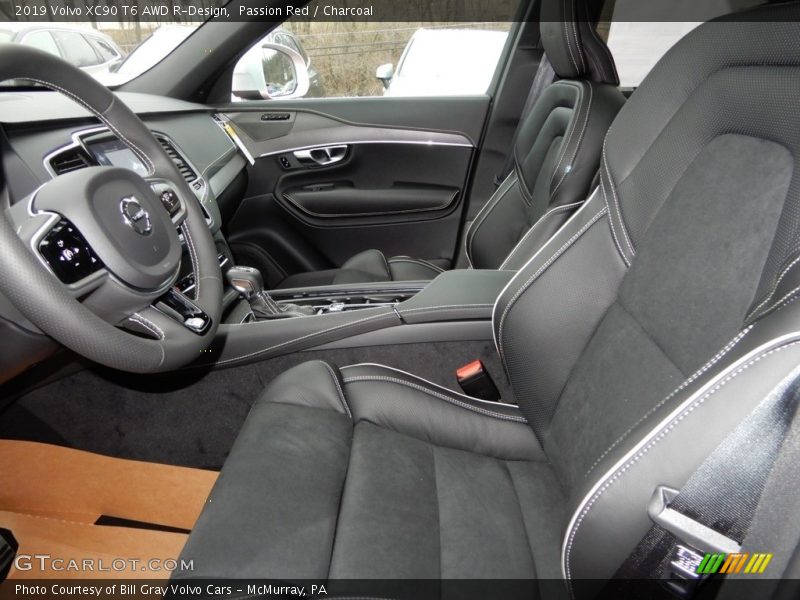  2019 XC90 T6 AWD R-Design Charcoal Interior