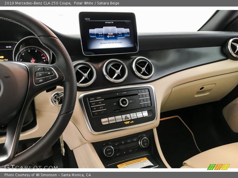 Polar White / Sahara Beige 2019 Mercedes-Benz CLA 250 Coupe