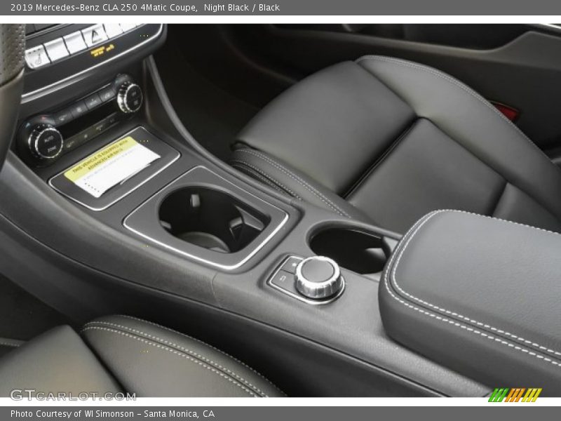 Night Black / Black 2019 Mercedes-Benz CLA 250 4Matic Coupe