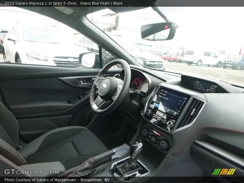 Island Blue Pearl / Black 2019 Subaru Impreza 2.0i Sport 5-Door