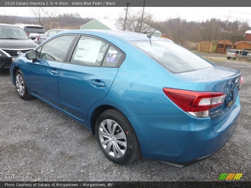 Island Blue Pearl / Black 2019 Subaru Impreza 2.0i 4-Door