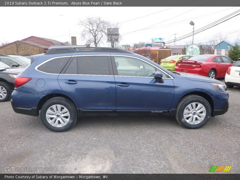 Abyss Blue Pearl / Slate Black 2019 Subaru Outback 2.5i Premium