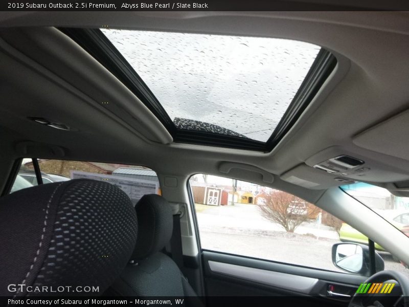 Abyss Blue Pearl / Slate Black 2019 Subaru Outback 2.5i Premium
