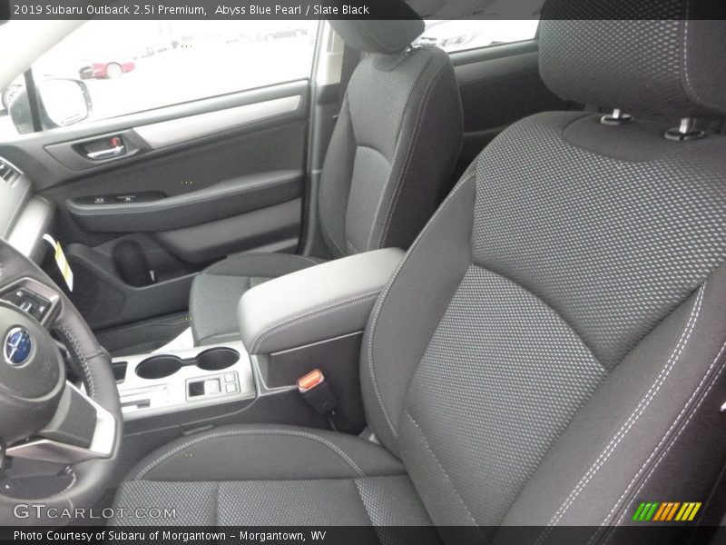 Abyss Blue Pearl / Slate Black 2019 Subaru Outback 2.5i Premium