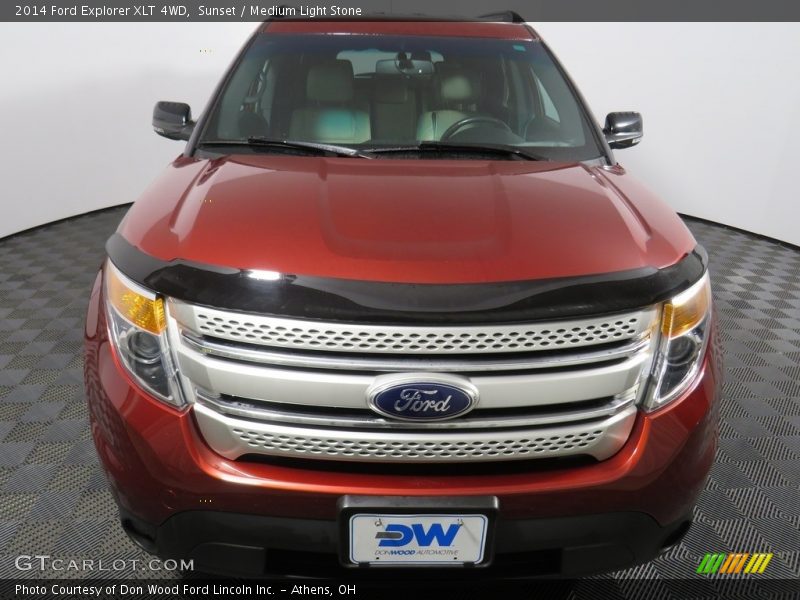Sunset / Medium Light Stone 2014 Ford Explorer XLT 4WD