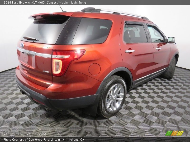 Sunset / Medium Light Stone 2014 Ford Explorer XLT 4WD