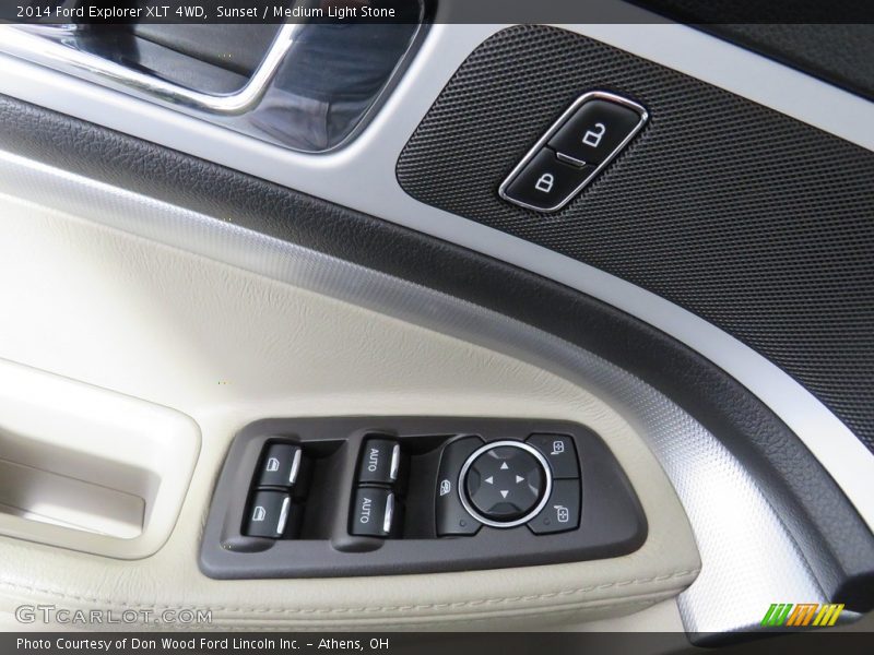 Sunset / Medium Light Stone 2014 Ford Explorer XLT 4WD