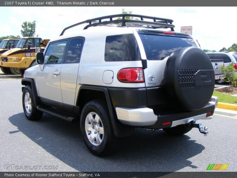 Titanium Metallic / Dark Charcoal 2007 Toyota FJ Cruiser 4WD