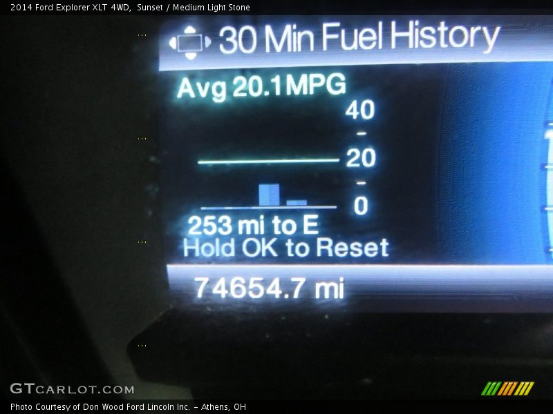 Sunset / Medium Light Stone 2014 Ford Explorer XLT 4WD