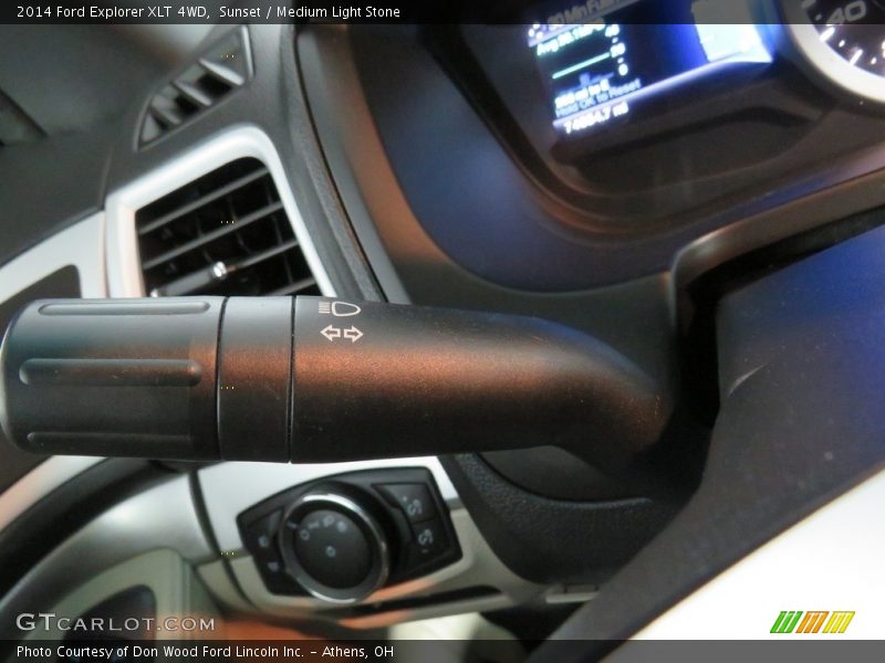 Sunset / Medium Light Stone 2014 Ford Explorer XLT 4WD