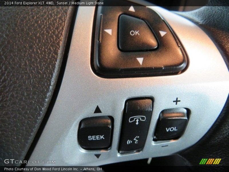 Sunset / Medium Light Stone 2014 Ford Explorer XLT 4WD