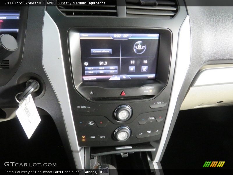 Sunset / Medium Light Stone 2014 Ford Explorer XLT 4WD