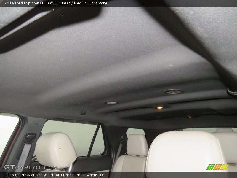 Sunset / Medium Light Stone 2014 Ford Explorer XLT 4WD