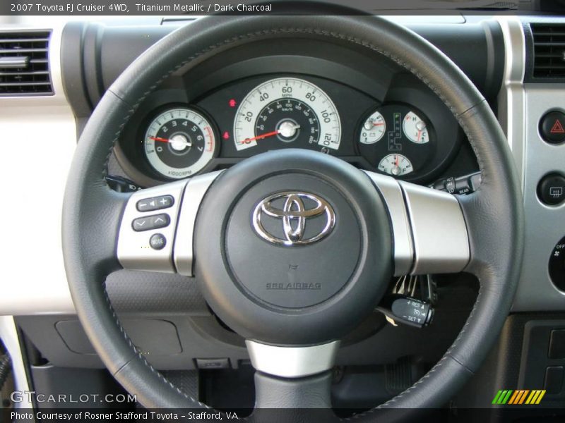 Titanium Metallic / Dark Charcoal 2007 Toyota FJ Cruiser 4WD