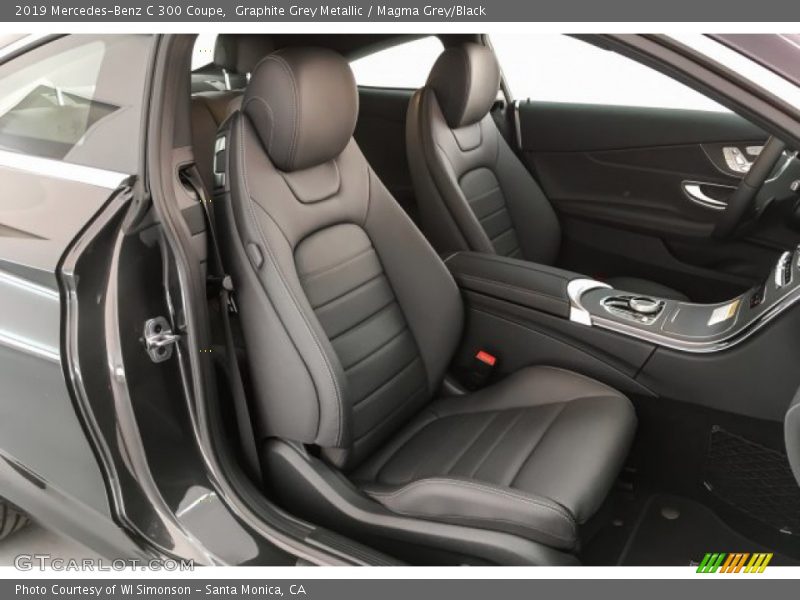 Graphite Grey Metallic / Magma Grey/Black 2019 Mercedes-Benz C 300 Coupe