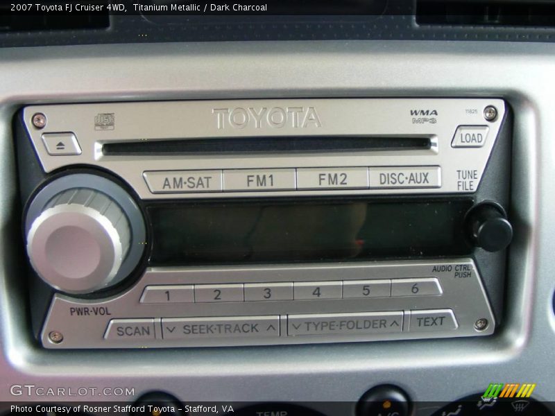 Titanium Metallic / Dark Charcoal 2007 Toyota FJ Cruiser 4WD