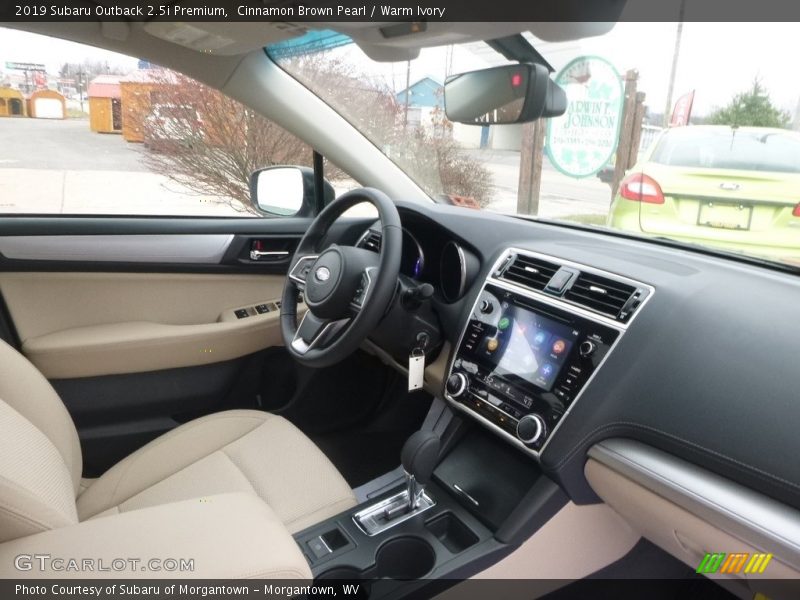 Cinnamon Brown Pearl / Warm Ivory 2019 Subaru Outback 2.5i Premium