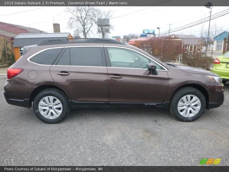 Cinnamon Brown Pearl / Warm Ivory 2019 Subaru Outback 2.5i Premium