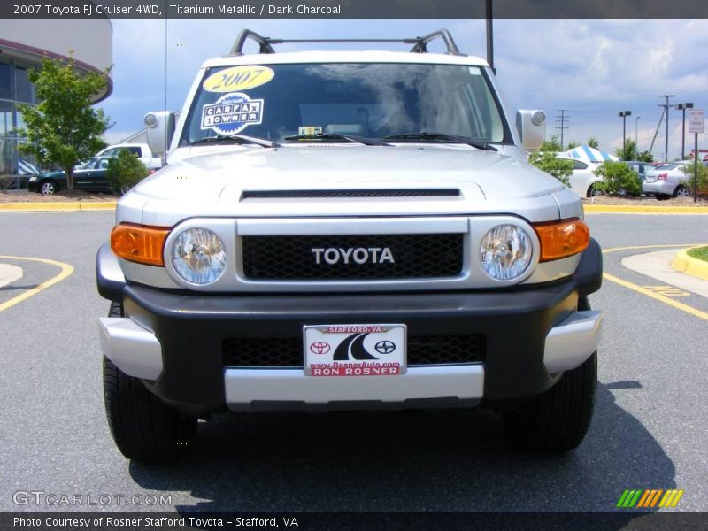 Titanium Metallic / Dark Charcoal 2007 Toyota FJ Cruiser 4WD