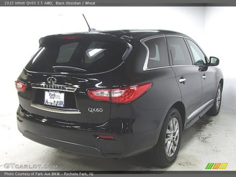 Black Obsidian / Wheat 2015 Infiniti QX60 3.5 AWD