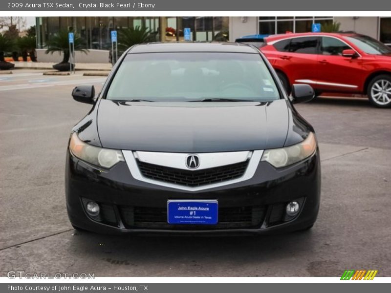 Crystal Black Pearl / Ebony 2009 Acura TSX Sedan