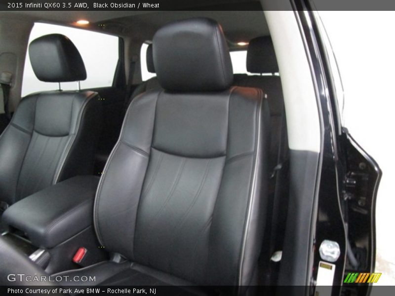 Black Obsidian / Wheat 2015 Infiniti QX60 3.5 AWD