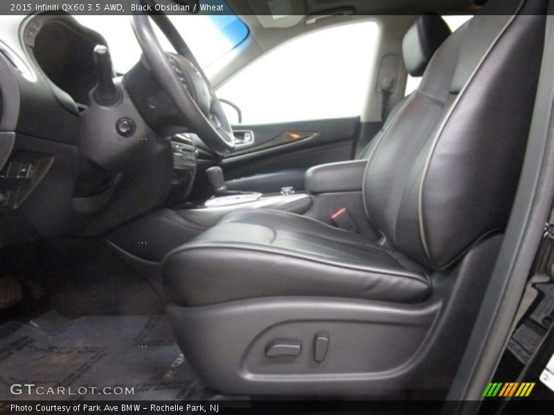 Black Obsidian / Wheat 2015 Infiniti QX60 3.5 AWD