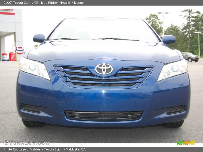 Blue Ribbon Metallic / Bisque 2007 Toyota Camry CE