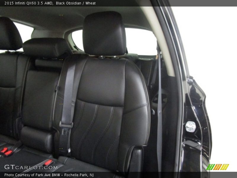 Black Obsidian / Wheat 2015 Infiniti QX60 3.5 AWD