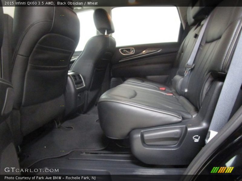 Black Obsidian / Wheat 2015 Infiniti QX60 3.5 AWD