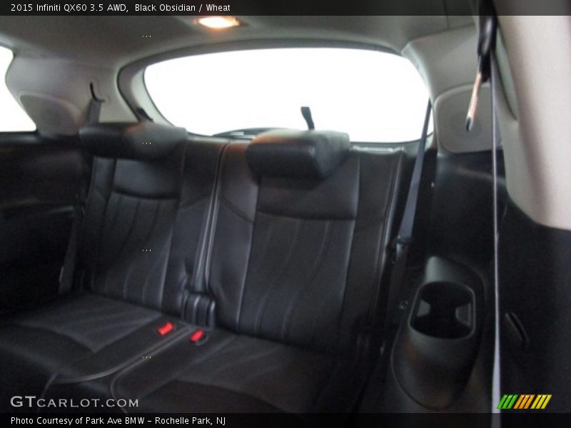 Black Obsidian / Wheat 2015 Infiniti QX60 3.5 AWD