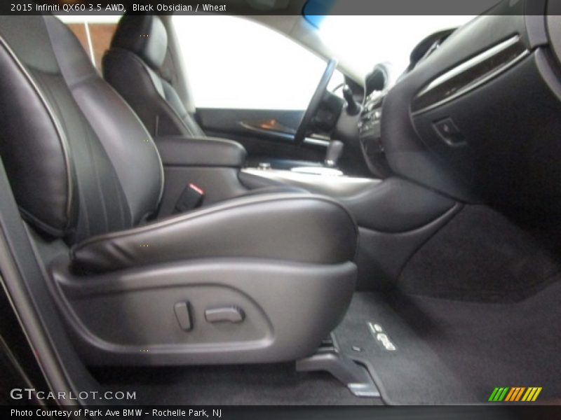 Black Obsidian / Wheat 2015 Infiniti QX60 3.5 AWD