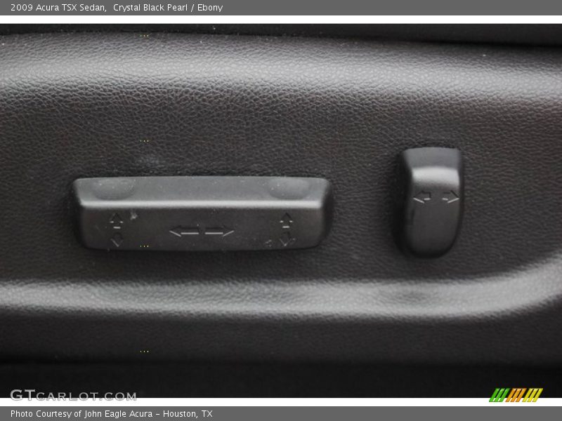 Crystal Black Pearl / Ebony 2009 Acura TSX Sedan