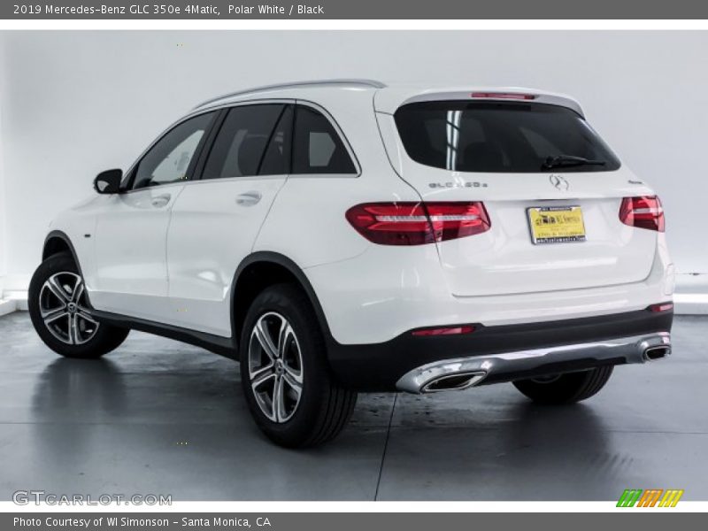 Polar White / Black 2019 Mercedes-Benz GLC 350e 4Matic