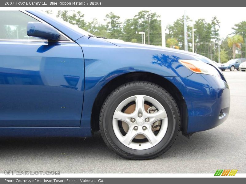 Blue Ribbon Metallic / Bisque 2007 Toyota Camry CE