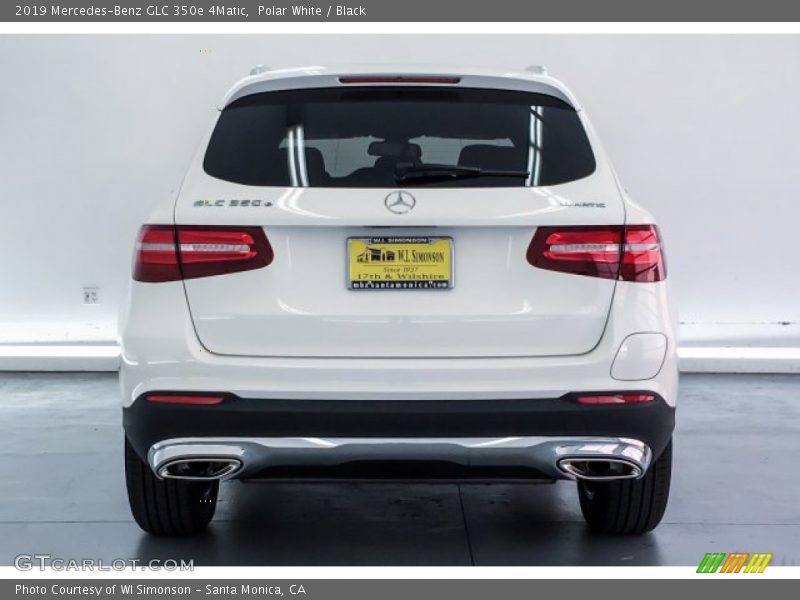 Polar White / Black 2019 Mercedes-Benz GLC 350e 4Matic