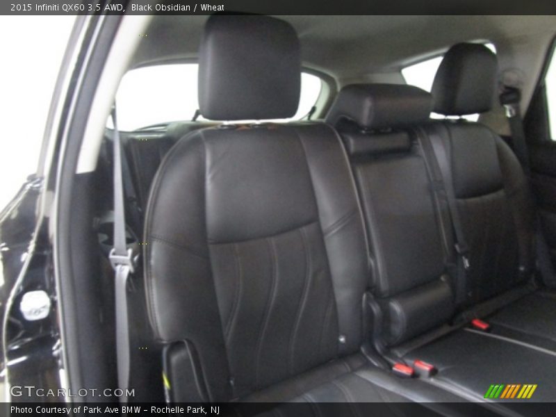 Black Obsidian / Wheat 2015 Infiniti QX60 3.5 AWD