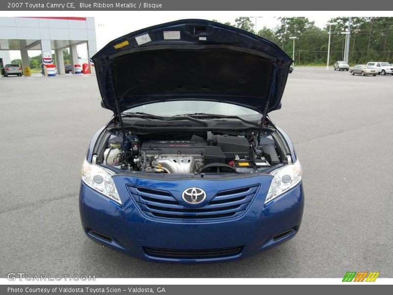 Blue Ribbon Metallic / Bisque 2007 Toyota Camry CE